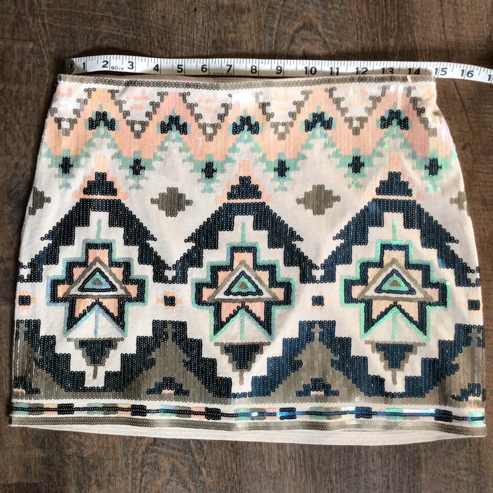 [Express] Sequin Skirt